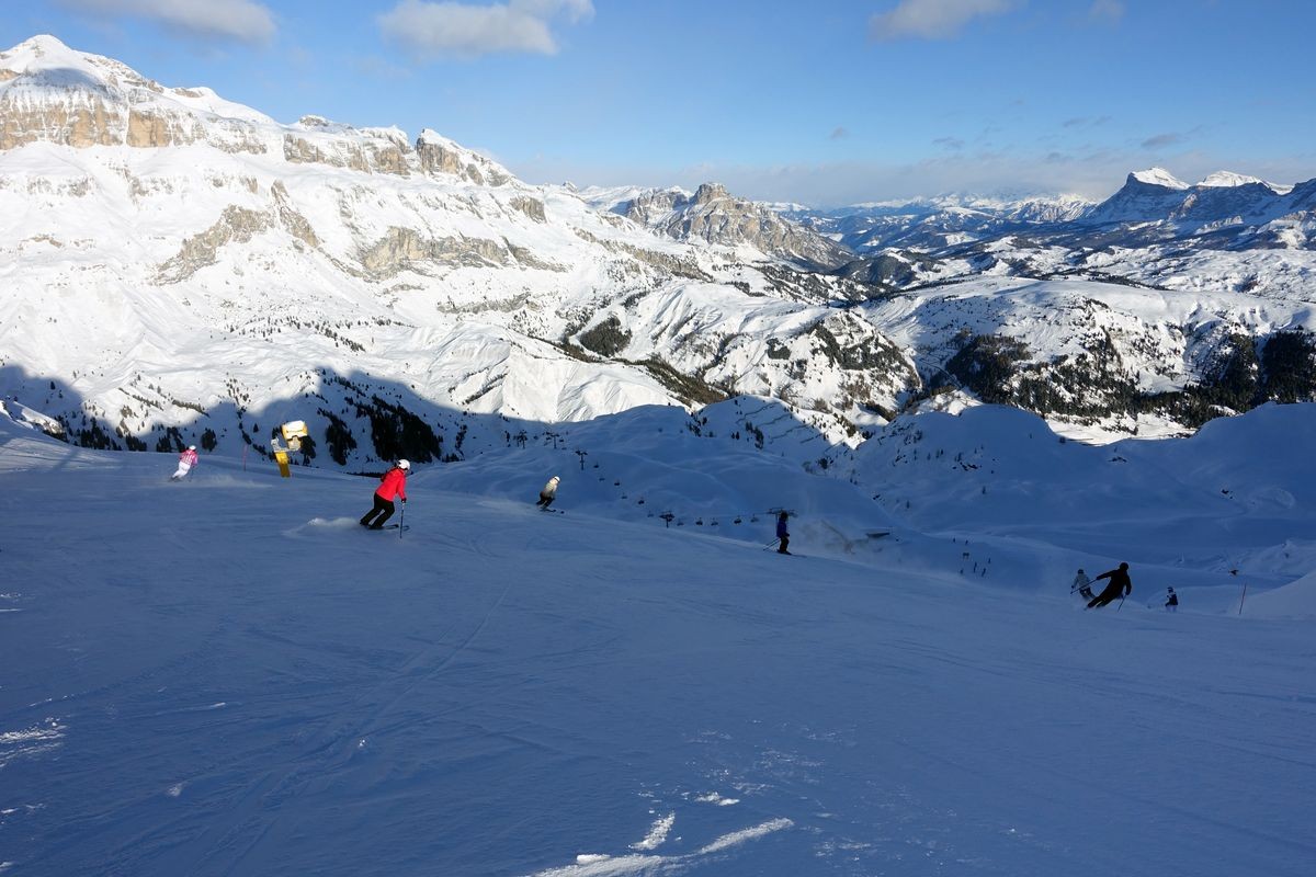 Skigebiet Arabba Marmolada im Test