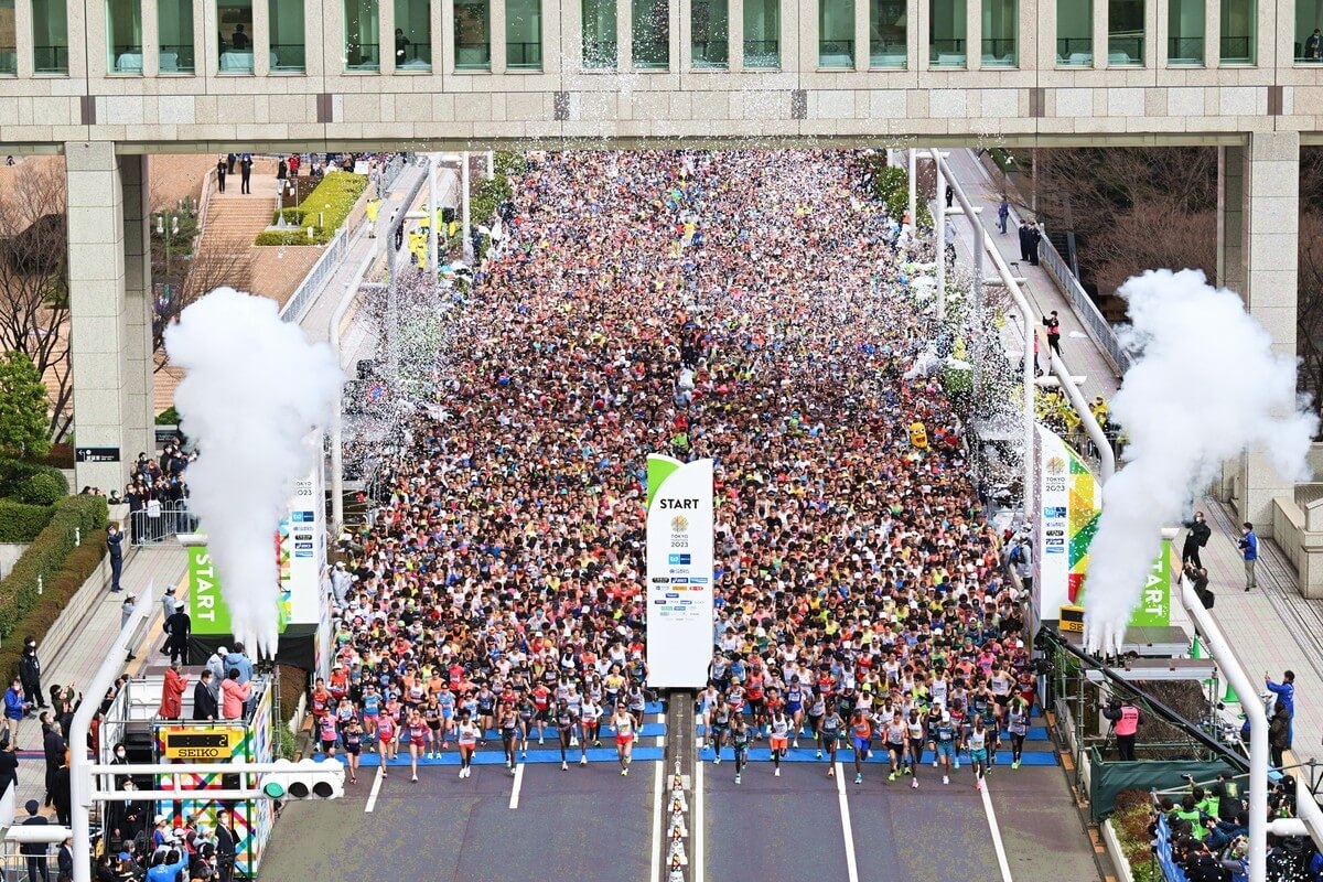 Tokyo-Marathon Start