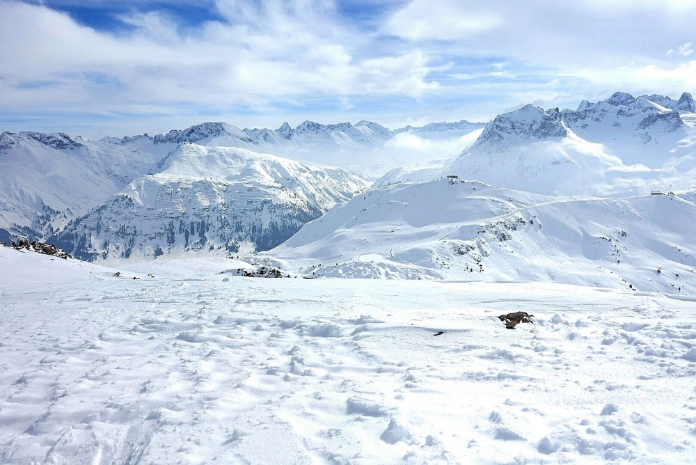 Ski Arlberg ist das größte Skigebiet in Österreich