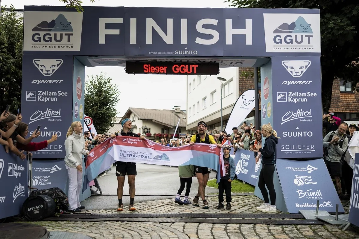 Die Top 2 Männer Mathias Deutschbauer und Florian Grasel beim Grossglockner Ultra-Trail 2025