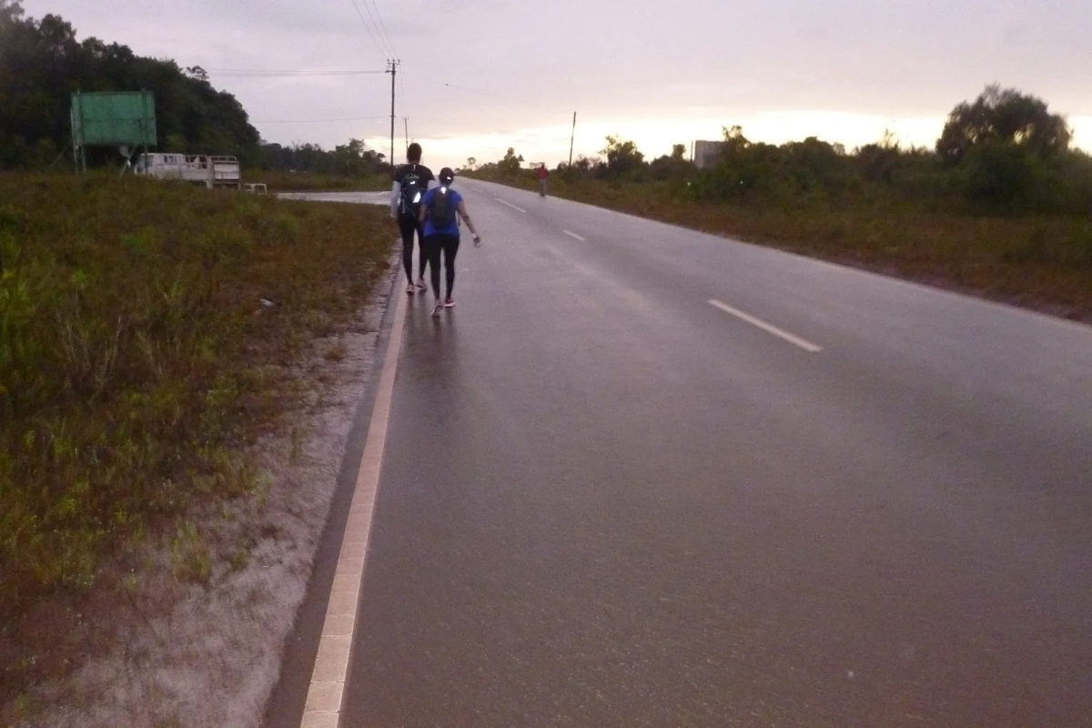 Paramaribo Marathon: Walkerinnen