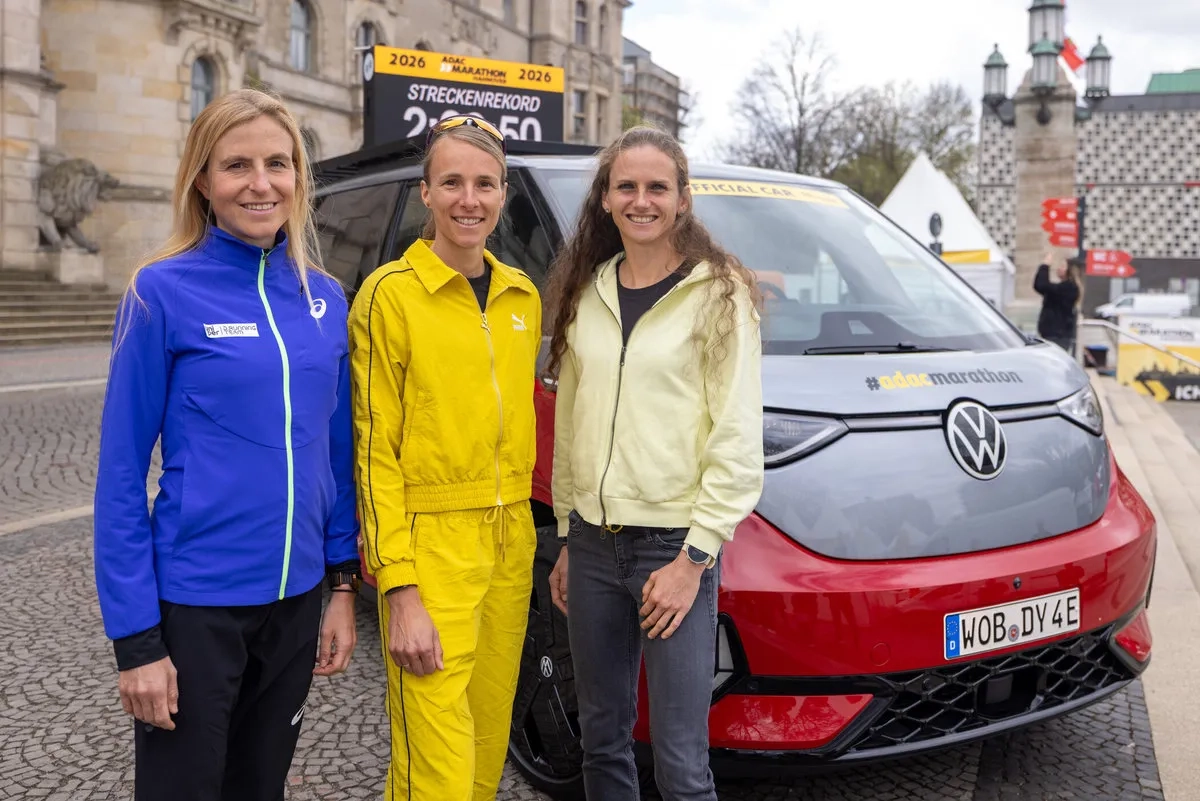 Hannover Marathon 2026 mit den Lauflegenden Laura Hottenrott, Domenika Mayer, Fabienne Königstein
