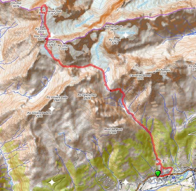 Toedi Hochtour Ueber Puntegliashuette Normalweg 10 1660339349