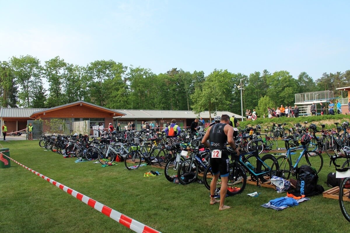 Büchener Triathlon 2023, Foto: © Veranstalter Büchener Triathlon 2023, Foto: © Veranstalter