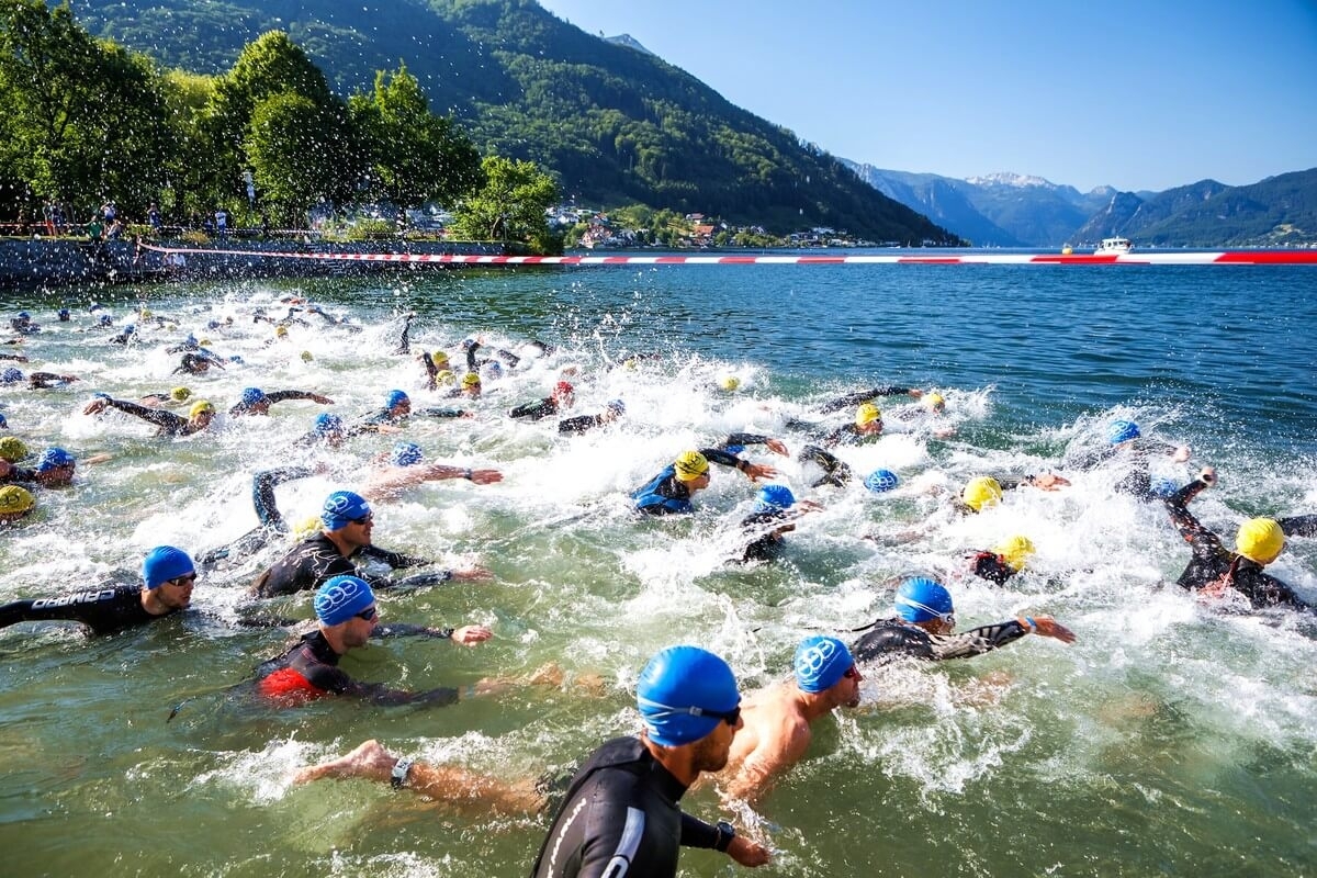 Gmunden Triathlon, Foto: Freundederberge.com Gmunden Triathlon, Foto: Freundederberge.com