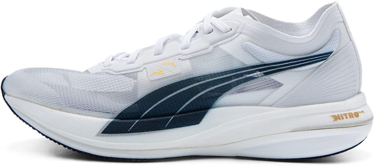Puma x Tracksmith Deviate Nitro Elite Racer, Foto: Hersteller / Amazon Puma x Tracksmith Deviate Nitro Elite Racer, Foto: Hersteller / Amazon