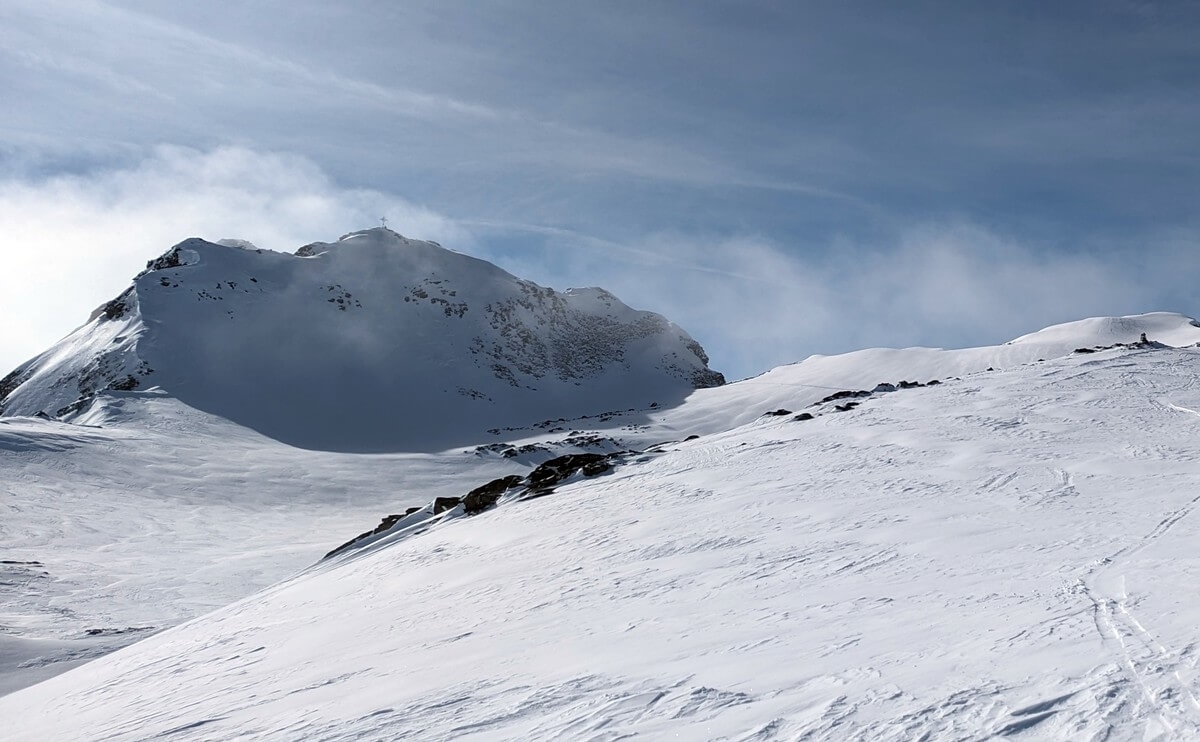 Zwieselbacher Roßkogel im Winter 2024 Zwieselbacher Roßkogel im Winter 2024