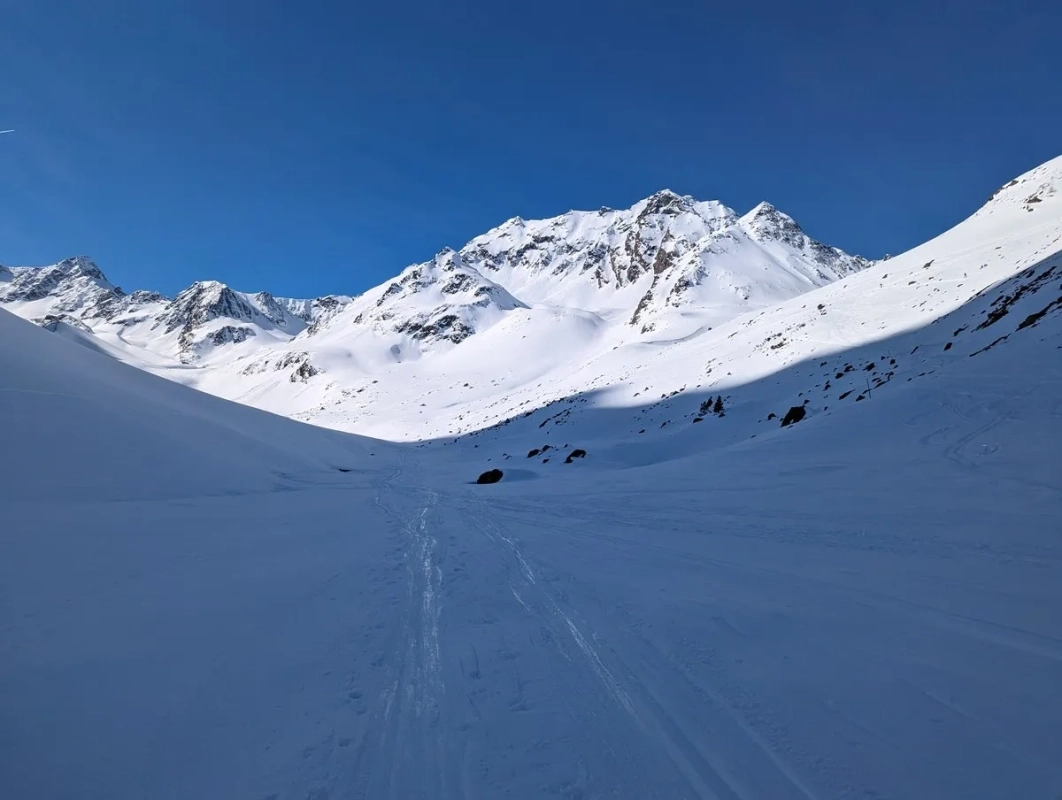Hoher Seeblaskogel im Winter 2024 Hoher Seeblaskogel im Winter 2024