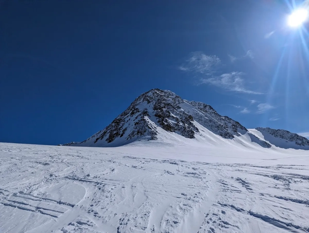 Hinterer Brochkogel im Winter 2024 Hinterer Brochkogel im Winter 2024