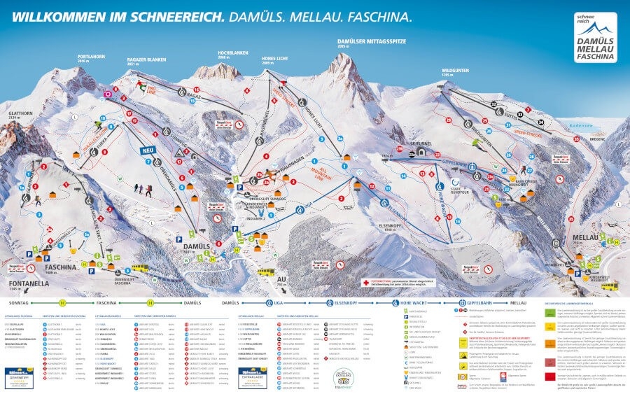 Panorama Damüls - Mellau Panorama Damüls - Mellau