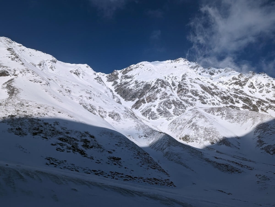 Gaiskogel im Winter 2024 vom Kraspestal Gaiskogel im Winter 2024 vom Kraspestal