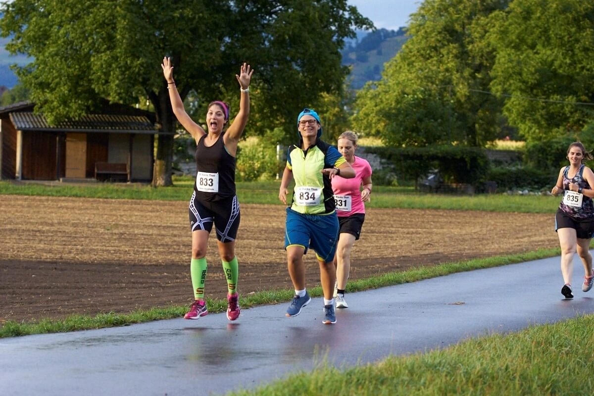 Thuner Abendlauf, Foto: Veranstalter Thuner Abendlauf, Foto: Veranstalter