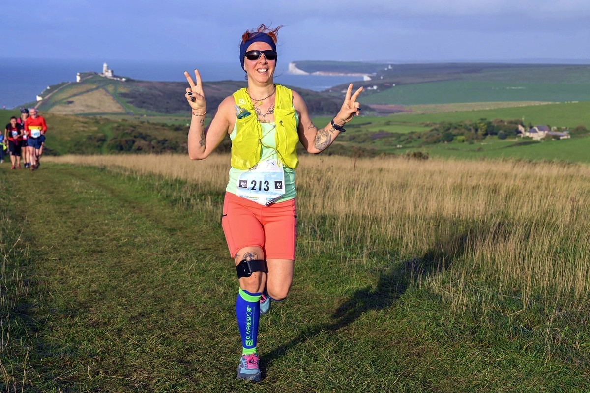 Beachy Head Marathon, Foto: Mick Hall Beachy Head Marathon, Foto: Mick Hall