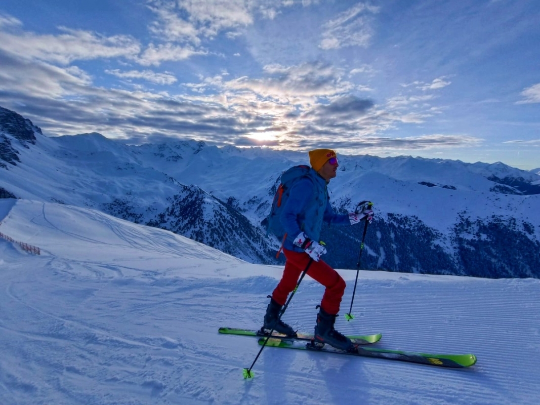 Hoadl Skitour 01: Aufstieg Hoadl Skitour 01: Aufstieg