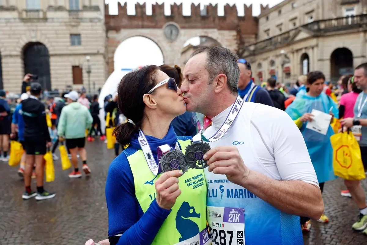 Giulietta & Romeo Half Marathon Verona 2024. Foto: © Andrea Gilardi Giulietta & Romeo Half Marathon Verona 2024. Foto: © Andrea Gilardi