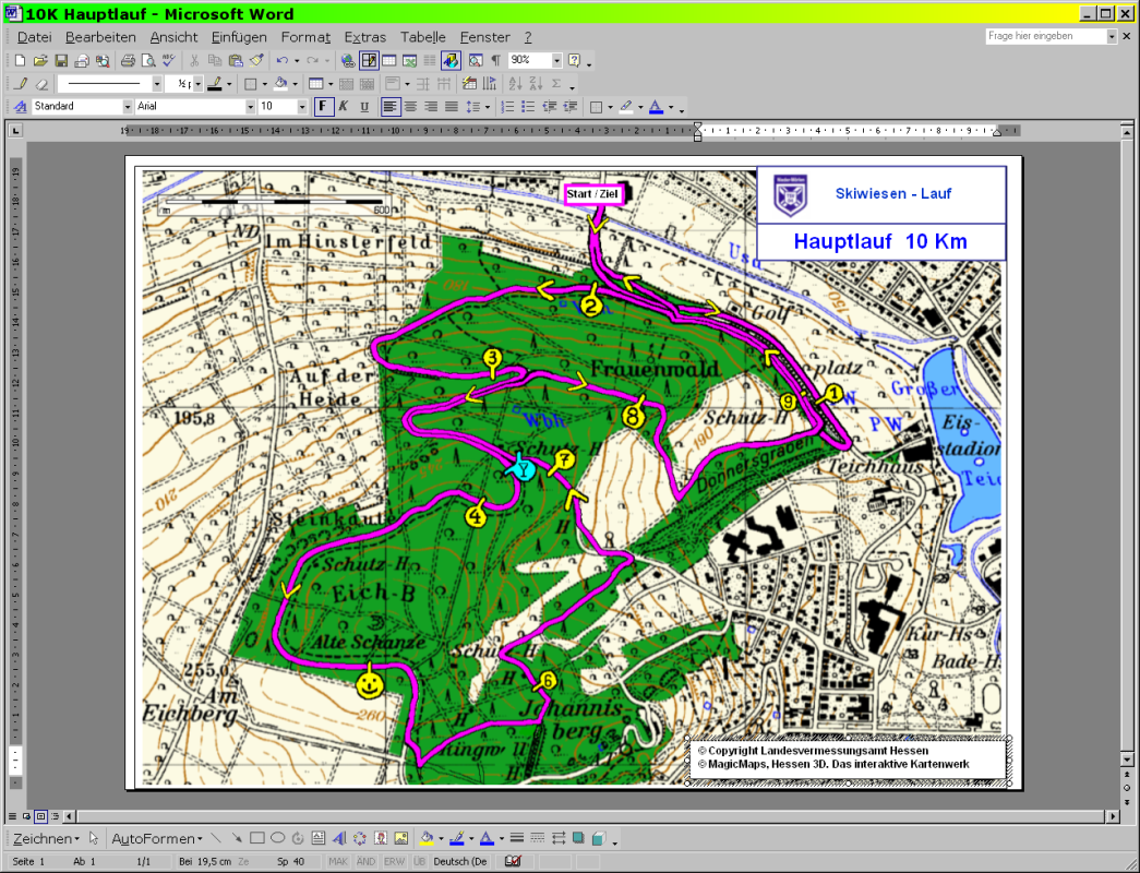 Skiwiesenlauf Bad Nauheim (c) Veranstalter Skiwiesenlauf Bad Nauheim (c) Veranstalter