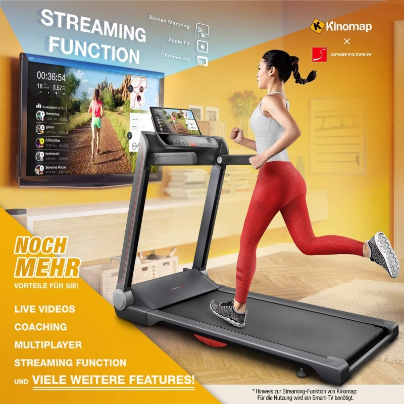 Sportstech FX300 Ultra Slim Laufband, Foto: Hersteller / Amazon Sportstech FX300 Ultra Slim Laufband, Foto: Hersteller / Amazon