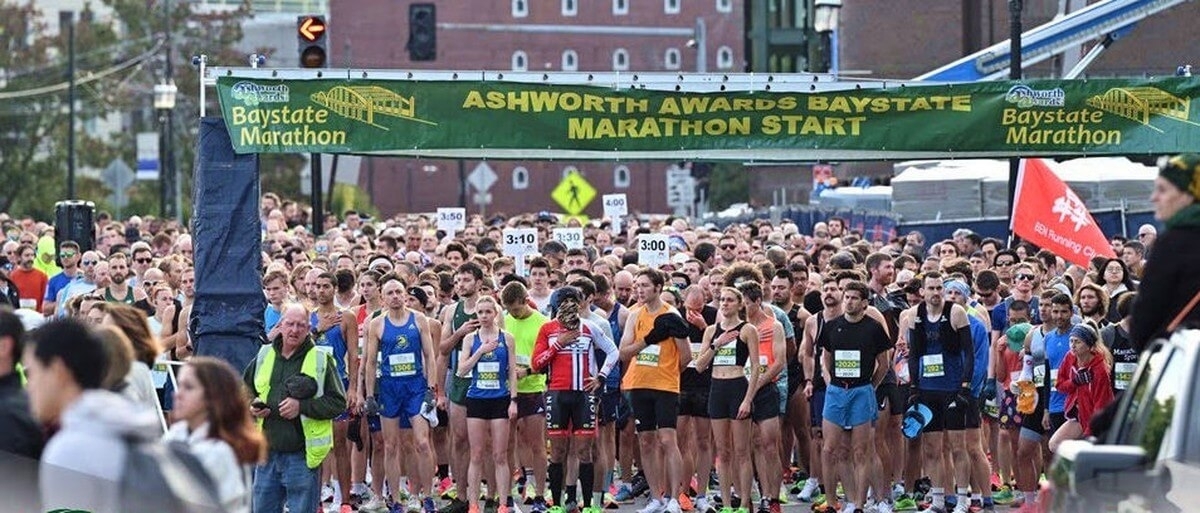 Baystate Marathon 2023 Start, Foto: © Veranstalter Baystate Marathon 2023 Start, Foto: © Veranstalter