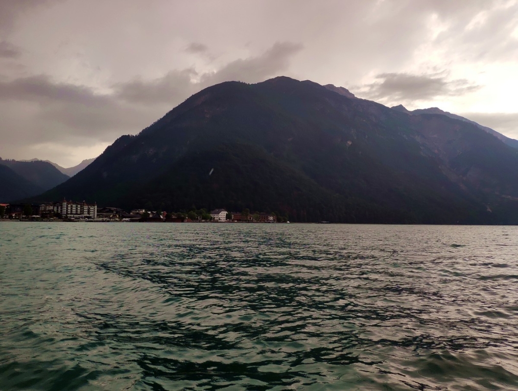 Seebergspitze vom Achensee Seebergspitze vom Achensee