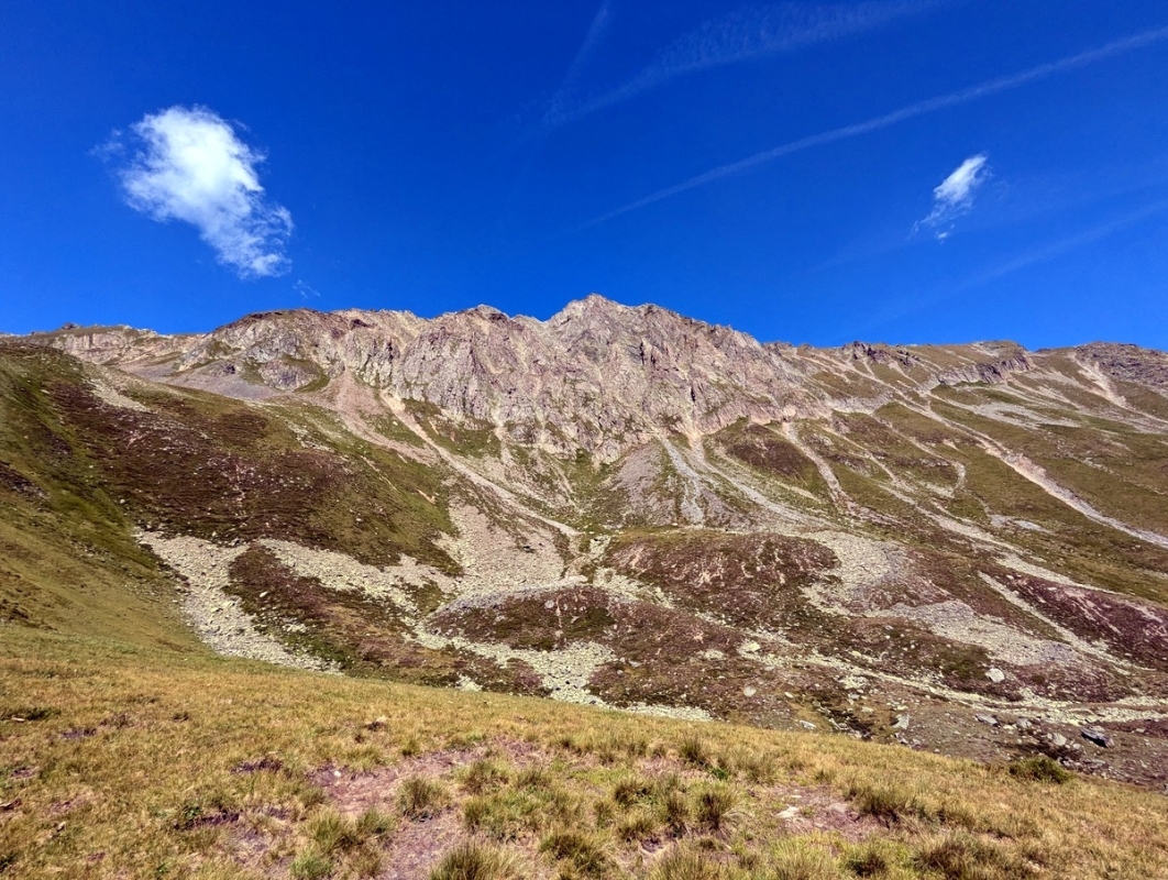 Seejoch-Wanderung 03: Blick Richtung Gipfel Seejoch-Wanderung 03: Blick Richtung Gipfel
