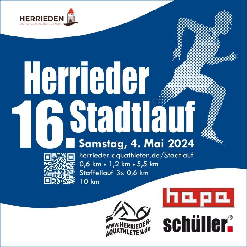 16. Herrieder Stadtlauf 16. Herrieder Stadtlauf