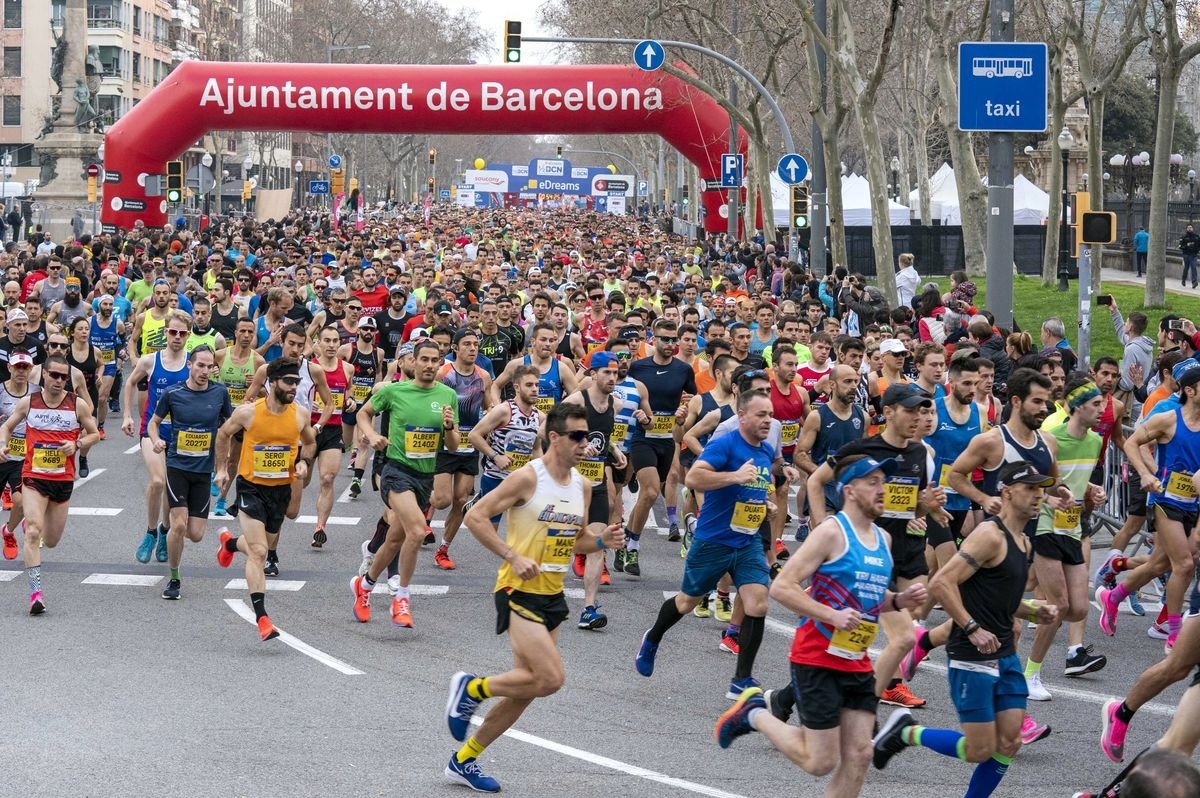 Barcelona Halbmarathon 2020, Foto: Isidro López Barcelona Halbmarathon 2020, Foto: Isidro López