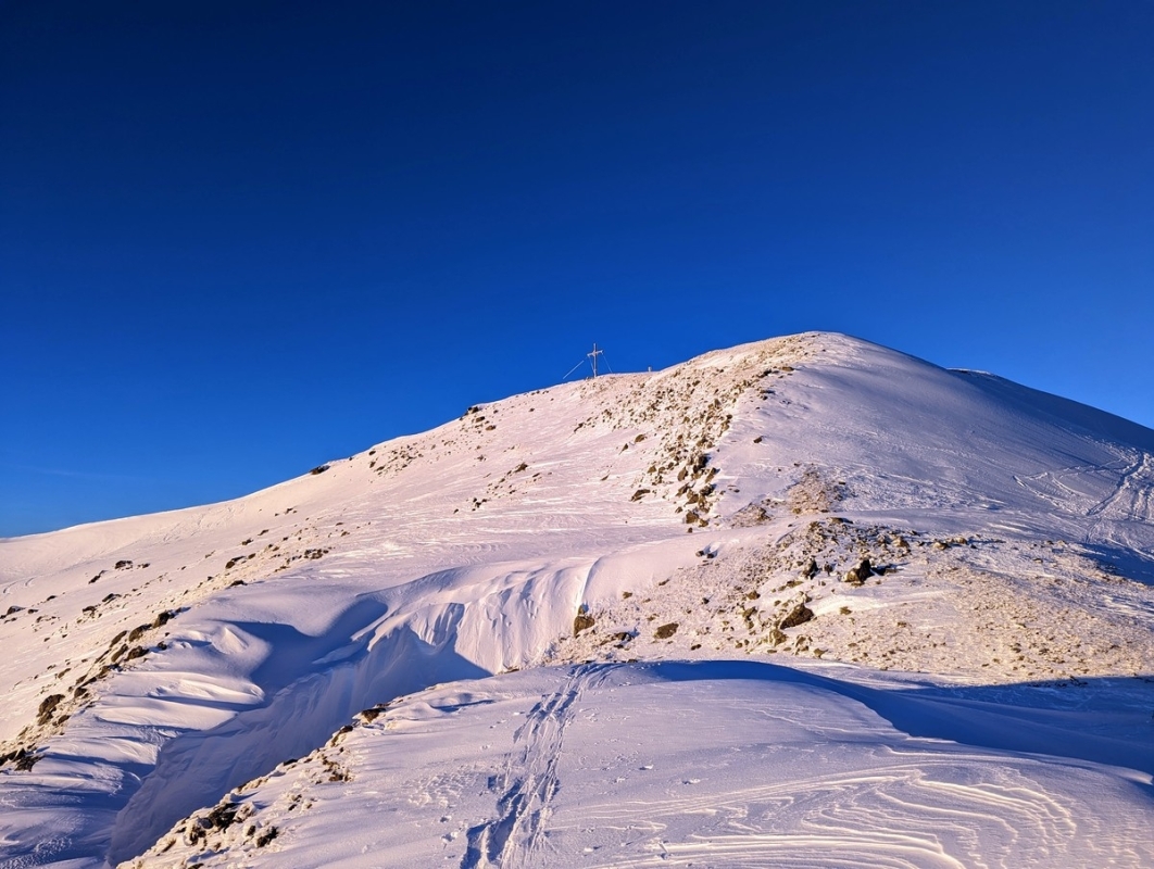 Glanderspitze (Venet) im Jänner 2024 Glanderspitze (Venet) im Jänner 2024