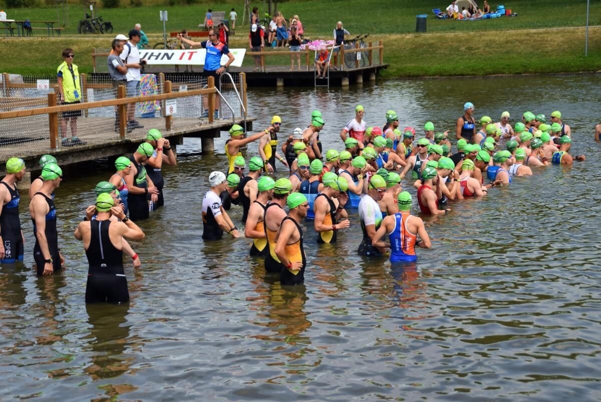 Welzheimer Triathlon 2023, Foto: © Veranstalter Welzheimer Triathlon 2023, Foto: © Veranstalter