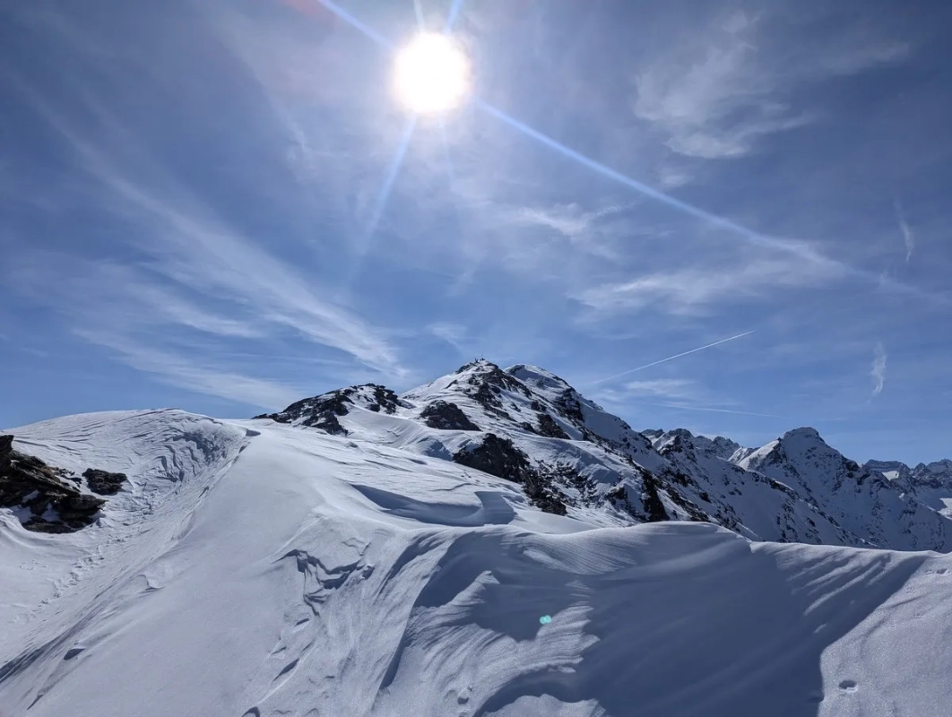 Roter Kogel Gipfelkamm im Winter 2026 Roter Kogel Gipfelkamm im Winter 2026