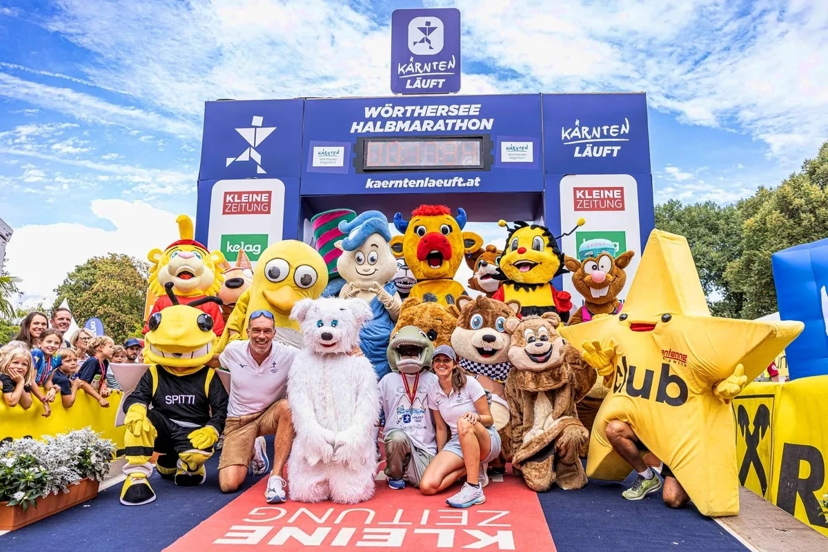 Kärnten Läuft 2025: Maskottchenlauf (Foto: mjk/traussnig) Kärnten Läuft 2025: Maskottchenlauf (Foto: mjk/traussnig)
