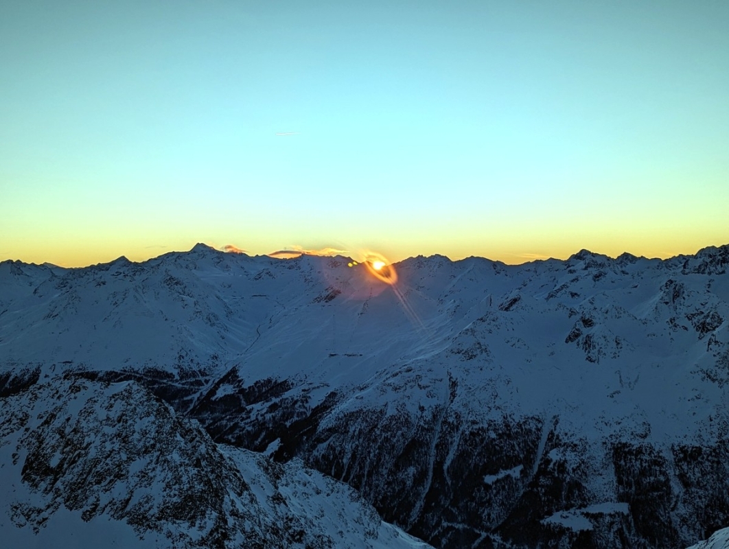 Kuhscheibe Skitour 13: Sonnenunterang auf der Kuhscheibe Kuhscheibe Skitour 13: Sonnenunterang auf der Kuhscheibe