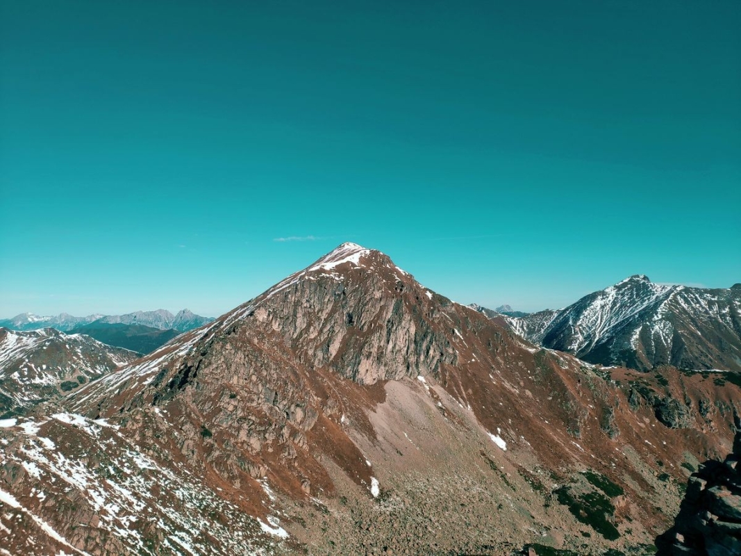 Blick von der Planspitze auf den Sonntagkogel Blick von der Planspitze auf den Sonntagkogel