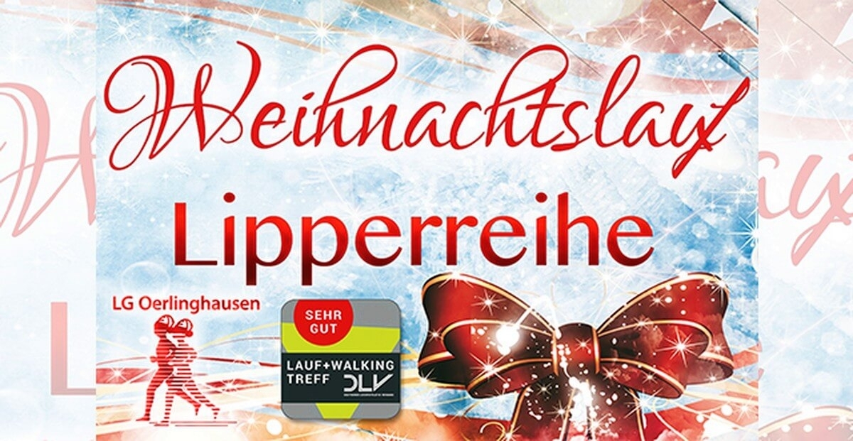 Lipperreiher Weihnachtslauf Oerlinghausen 2023, Foto: © Veranstalter Lipperreiher Weihnachtslauf Oerlinghausen 2023, Foto: © Veranstalter