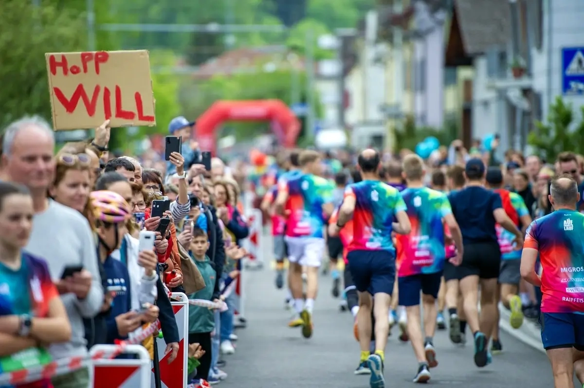 Auffahrtslauf St. Gallen 2024. Foto: © Marco Ellenberger Auffahrtslauf St. Gallen 2024. Foto: © Marco Ellenberger