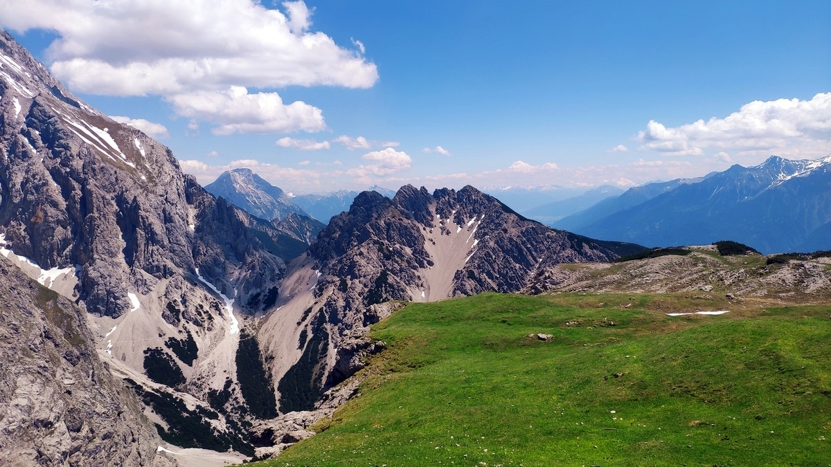 Wankspitze vom Höllkopf fotografiert Wankspitze vom Höllkopf fotografiert