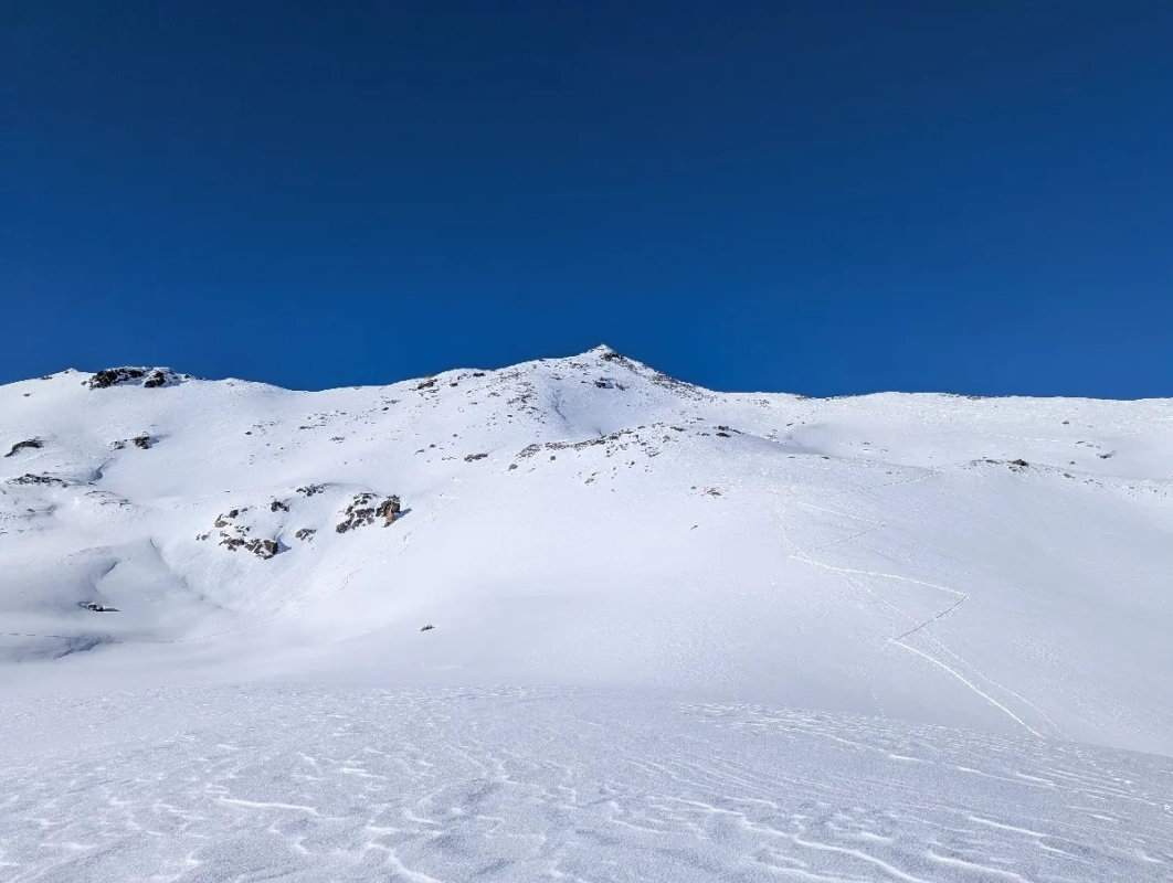 Hinteres Kreuzjoch im Winter 2025 Hinteres Kreuzjoch im Winter 2025