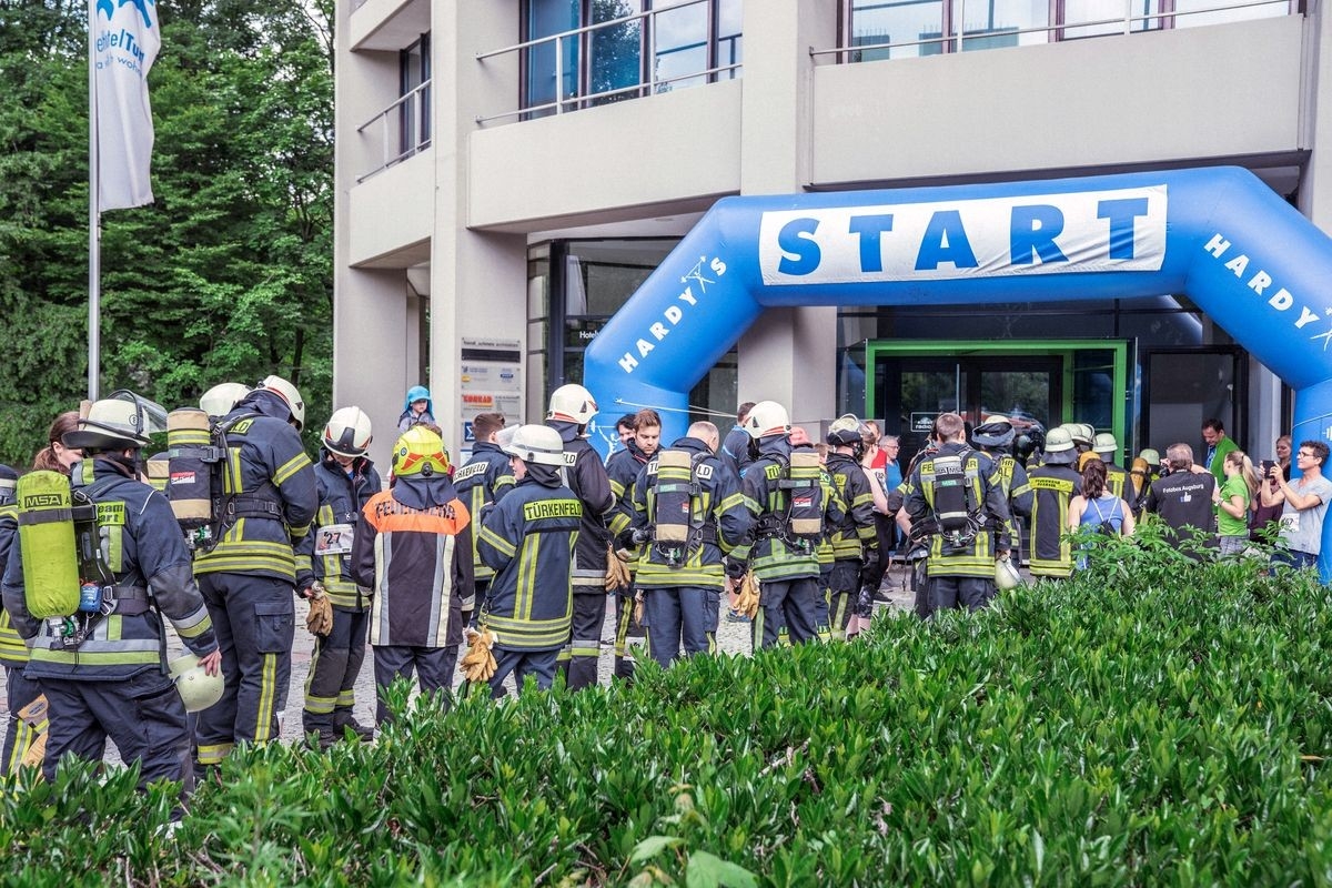 HARDY's Hotelturmlauf Augsburg, Foto Veranstalter HARDY's Hotelturmlauf Augsburg, Foto Veranstalter