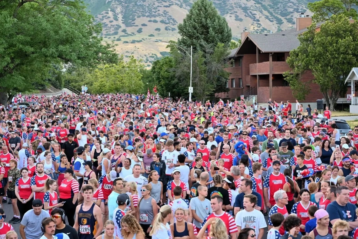 Start Freedom Run Provo 2025 (Foto: © Freedom Festival) Start Freedom Run Provo 2025 (Foto: © Freedom Festival)
