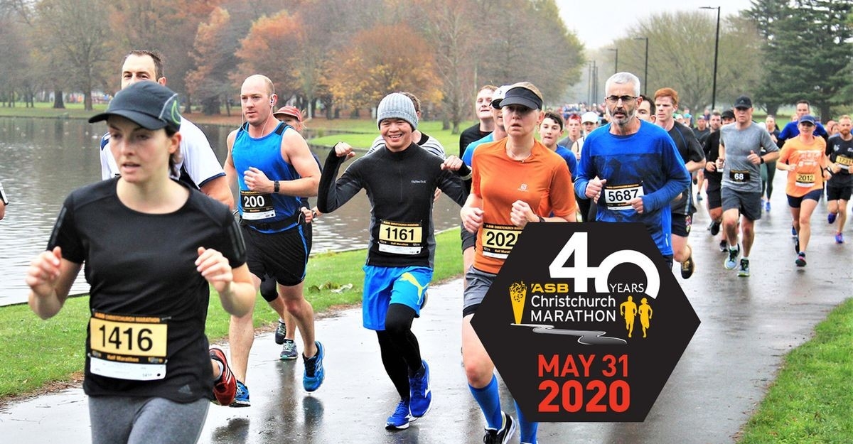 Christchurch Marathon, Foto: Veranstalter. Christchurch Marathon, Foto: Veranstalter.