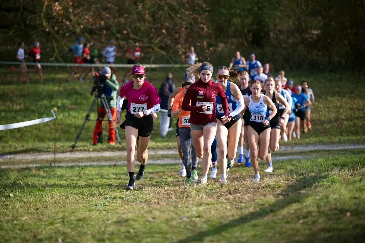 Österreichische Staatsmeisterschaften Crosslauf 2024 in Tulln: Frauen-Start (Foto: © ÖLV / Alfred Nevsimal) Österreichische Staatsmeisterschaften Crosslauf 2024 in Tulln: Frauen-Start (Foto: © ÖLV / Alfred Nevsimal)