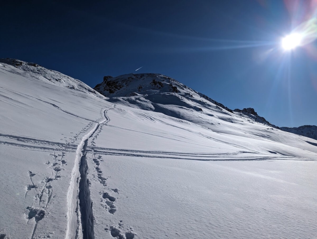 Hippoldspitze im Winter 2024 Hippoldspitze im Winter 2024