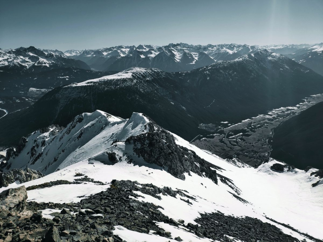 Blick vom Wannig auf den Simmering Blick vom Wannig auf den Simmering