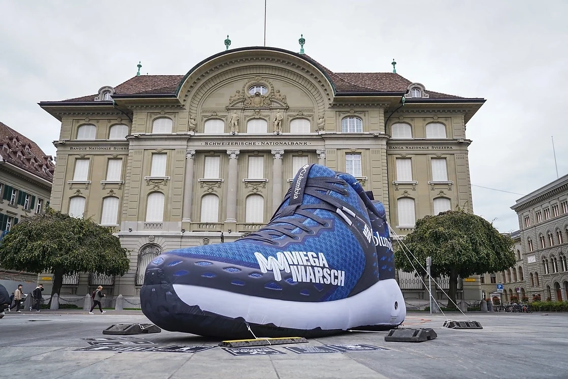 Megamarsch Bern (Foto: © Veranstalter) Megamarsch Bern (Foto: © Veranstalter)