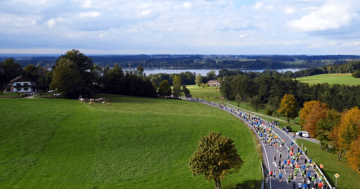 Simssee-Halbmarathon 2023, Foto: © Veranstalter Simssee-Halbmarathon 2023, Foto: © Veranstalter