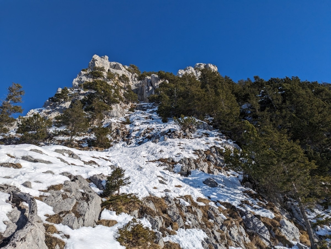 Pilgerschrofen im Winter 2024 Pilgerschrofen im Winter 2024