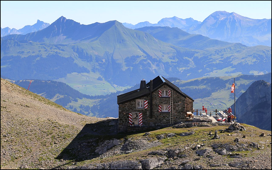Cabane des Diablerets, Foto: beil Cabane des Diablerets, Foto: beil