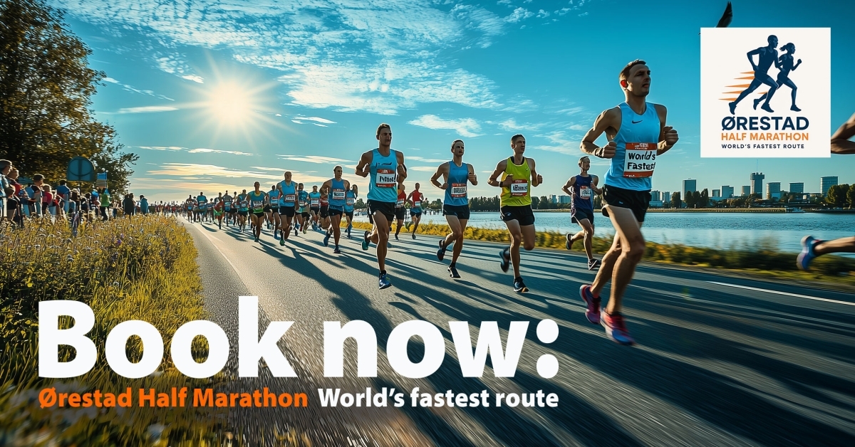 Ørestad Half Marathon - World's fastest route - Copenhagen Ørestad Half Marathon - World's fastest route - Copenhagen