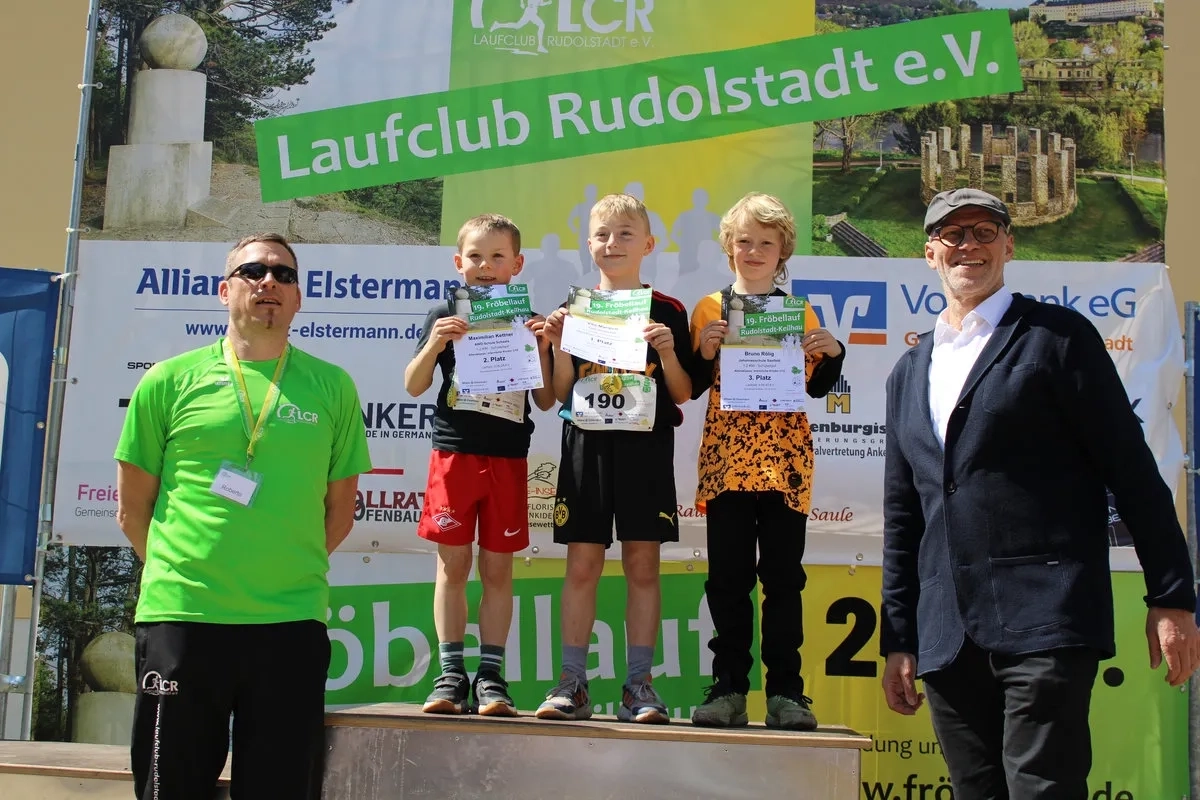 Fröbellauf Rudolstadt 2025 (© Veranstalter) Fröbellauf Rudolstadt 2025 (© Veranstalter)