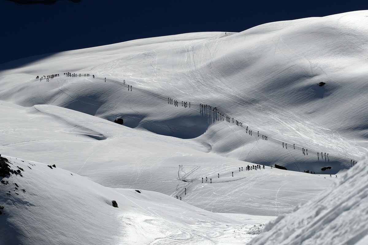 Patrouille des Glaciers. Foto: © Berthoud Photo Patrouille des Glaciers. Foto: © Berthoud Photo