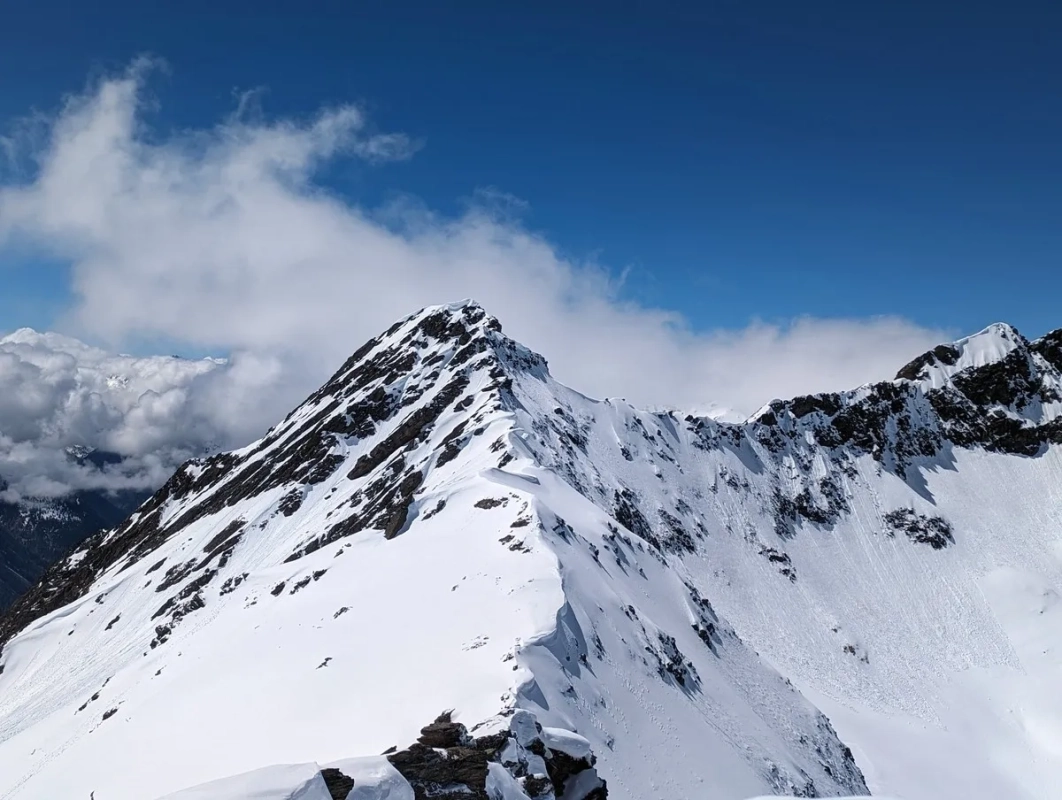 Gamskögele, fotografiert vom Schartenkopf. Gamskögele, fotografiert vom Schartenkopf.